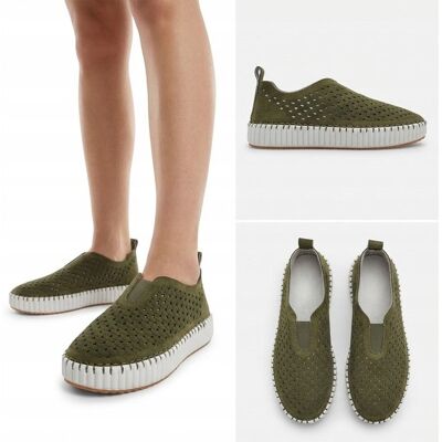 Inny producent Czarne Damskie półbuty slip on Rovira 40 Inny producent Czarne Damskie półbuty slip on Rovira 40