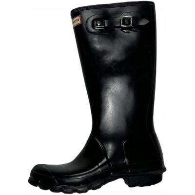 inna (Inny) Czarne eleganckie kalosze damskie Hunter 35/36 inna (Inny) Czarne eleganckie kalosze damskie Hunter 35/36