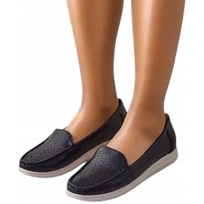 Inny producent CZARNE MOKASYNY DAMSKIE BESSET 39 Inny producent CZARNE MOKASYNY DAMSKIE BESSET 39