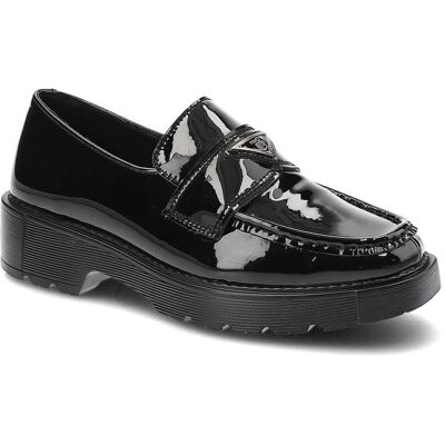 Czarne Mokasyny Filippo Eleganckie Skórzane Buty Damskie Czarne Mokasyny Filippo Eleganckie Skórzane Buty Damskie