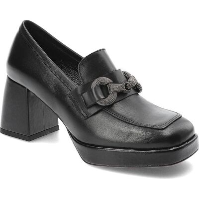 Inny producent Czarne Półbuty Karino Eleganckie Skórzane Buty Na Obcasie Inny producent Czarne Półbuty Karino Eleganckie Skórzane Buty Na Obcasie