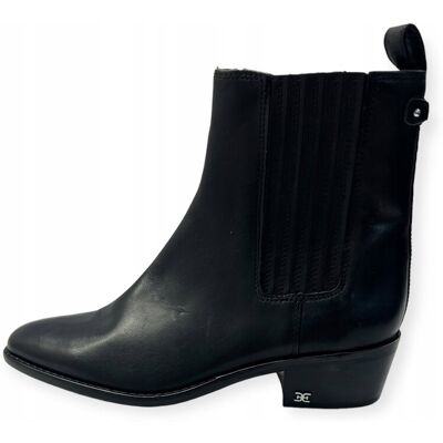 inna (Inny) Czarne wsuwane botki damskie Sam Edelman 38,5 inna (Inny) Czarne wsuwane botki damskie Sam Edelman 38,5