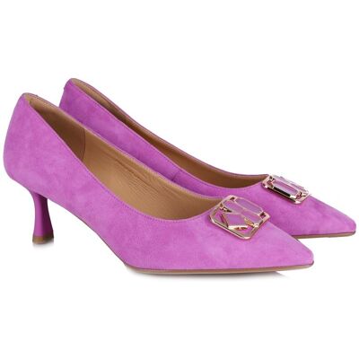 Czółenka damskie D&A; S.Barski CR61-3123 PURPLE R.40 Czółenka damskie D&A; S.Barski CR61-3123 PURPLE R.40