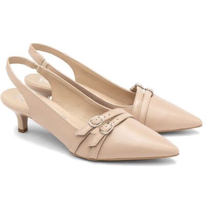 Czółenka damskie z odkrytą piętą Ryłko B4ET6_T_ _6NLF BEIGE 36 Czółenka damskie z odkrytą piętą Ryłko B4ET6_T_ _6NLF BEIGE 36