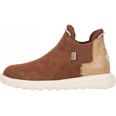 Damskie Buty Botki Sztyblety Ciepłe Zamszowe HeyDude Wendy Branson Suede 37 Damskie Buty Botki Sztyblety Ciepłe Zamszowe HeyDude Wendy Branson Suede 37