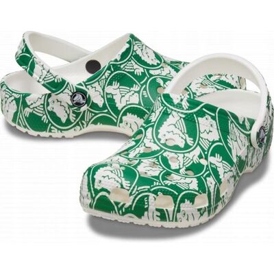 Damskie Buty Chodaki Klapki Crocs Classic Duke Print 210003 Clog 37-38 Damskie Buty Chodaki Klapki Crocs Classic Duke Print 210003 Clog 37-38