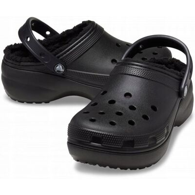 Damskie Buty Chodaki Platforma Crocs Lined 207938 Clog 39-40 Damskie Buty Chodaki Platforma Crocs Lined 207938 Clog 39-40