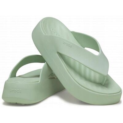Crocs Getaway Platform Flip - Zielony - Sandały Crocs Getaway Platform Flip - Zielony - Sandały