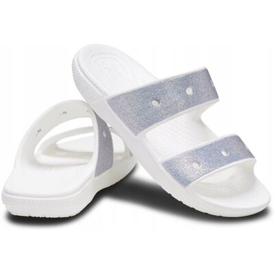 Damskie Buty Klapki Crocs Classic Glitter Ii 37-38 Damskie Buty Klapki Crocs Classic Glitter Ii 37-38