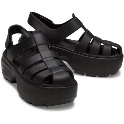 Damskie Buty Sandały Platforma Crocs Stomp Fisherman 209938 Sandal 42-43 Damskie Buty Sandały Platforma Crocs Stomp Fisherman 209938 Sandal 42-43