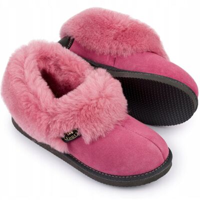 Ire Shoes Damskie Kapcie Skórzane Bambosze Ciepłe Góralskie r.36 Ire Shoes Damskie Kapcie Skórzane Bambosze Ciepłe Góralskie r.36
