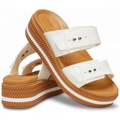 Damskie Klapki Koturn Crocs Brooklyn Woven Buckle 209978 37-38 Damskie Klapki Koturn Crocs Brooklyn Woven Buckle 209978 37-38