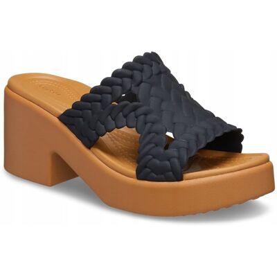 Damskie Klapki Koturn Crocs Brooklyn Woven Heel 209979 Slide 36-37 Damskie Klapki Koturn Crocs Brooklyn Woven Heel 209979 Slide 36-37