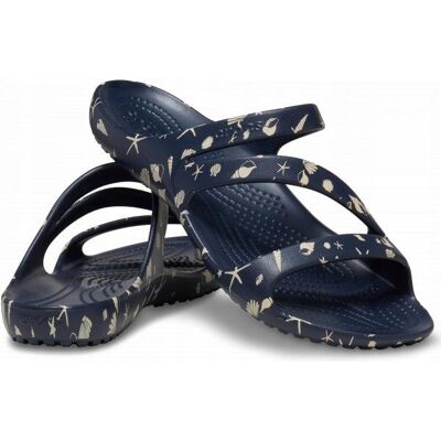 Damskie Lekie Buty Klapki Crocs Kadee II Shells Print 209773 Women 37-38 Damskie Lekie Buty Klapki Crocs Kadee II Shells Print 209773 Women 37-38
