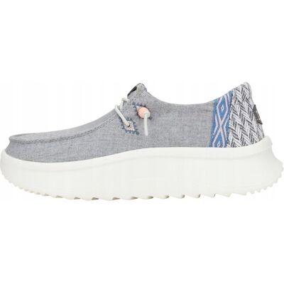 Damskie Lekkie Mokasyny Buty Półbuty Wsuwane HeyDude Wendy Peak Chambray 36 Damskie Lekkie Mokasyny Buty Półbuty Wsuwane HeyDude Wendy Peak Chambray 36