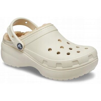 Damskie Ocieplane Buty Chodaki Crocs Classic Platform Lined Clog 38-39 Damskie Ocieplane Buty Chodaki Crocs Classic Platform Lined Clog 38-39