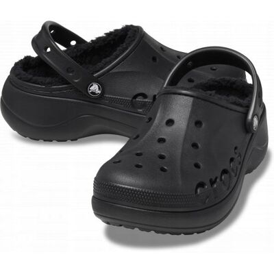 Damskie Ocieplane Chodaki Buty Crocs Baya Platform Lined 208708 Clog 42-43 Damskie Ocieplane Chodaki Buty Crocs Baya Platform Lined 208708 Clog 42-43