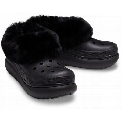 Damskie Ocieplane Klapki Buty Chodaki Crocs Furever Crush 208446 Clog 37-38 Damskie Ocieplane Klapki Buty Chodaki Crocs Furever Crush 208446 Clog 37-38