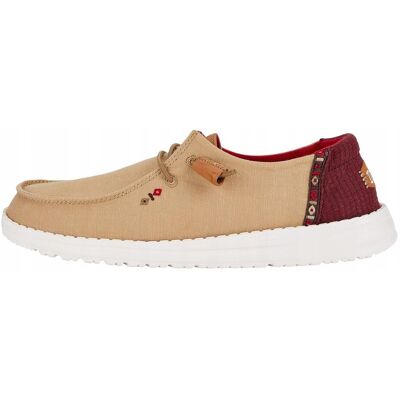 Damskie Wsuwane Buty Półbuty Mokasyny HeyDude Wendy Chambray Boho 40 Damskie Wsuwane Buty Półbuty Mokasyny HeyDude Wendy Chambray Boho 40