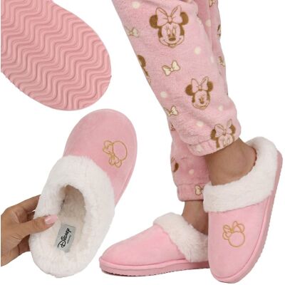 sarcia.eu DISNEY Myszka Minnie ANTYPOŚLIZGOWE damskie papcie domowe, CIEPŁE, MIĘKKIE, FUTRZASTE kapcie do domu 38-39 EU sarcia.eu DISNEY Myszka Minnie ANTYPOŚLIZGOWE damskie papcie domowe, CIEPŁE, MIĘKKIE, FUTRZASTE kapcie do domu 38-39 EU