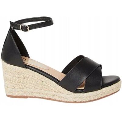 Dorothy Perkins Espadryle Czarne Na Koturnie 39 Fpk Dorothy Perkins Espadryle Czarne Na Koturnie 39 Fpk