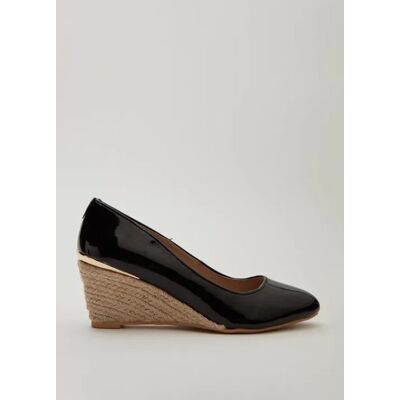 Dorothy Perkins Espadryle Lakierowane na Koturnie Damskie 40 Fpn Dorothy Perkins Espadryle Lakierowane na Koturnie Damskie 40 Fpn