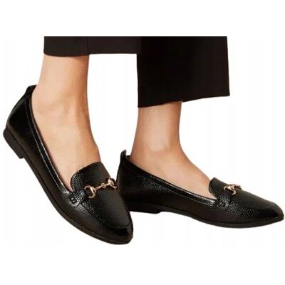 Dorothy Perkins Mokasyny Damskie Czarne Wsuwane 37 Fpo Dorothy Perkins Mokasyny Damskie Czarne Wsuwane 37 Fpo