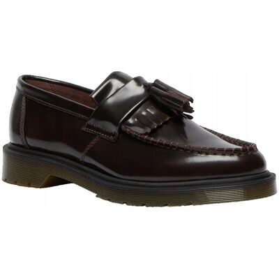 Inny producent DR MARTENS MOKASYNY MĘSKIE BORDOWE ZE SKÓRY NATURALNEJ Z FRĘDZLAMI 39 U2A Inny producent DR MARTENS MOKASYNY MĘSKIE BORDOWE ZE SKÓRY NATURALNEJ Z FRĘDZLAMI 39 U2A
