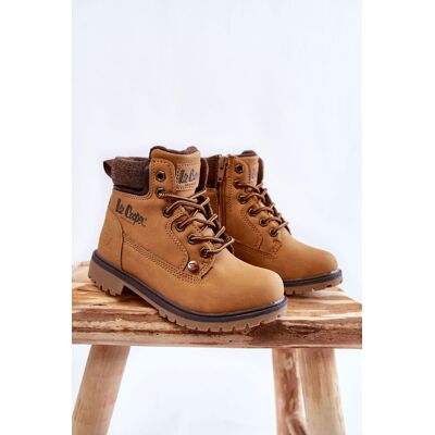 Dziecięce Botki Trapery Lee Cooper LCJ-22-01-1490 Camel-28 Dziecięce Botki Trapery Lee Cooper LCJ-22-01-1490 Camel-28