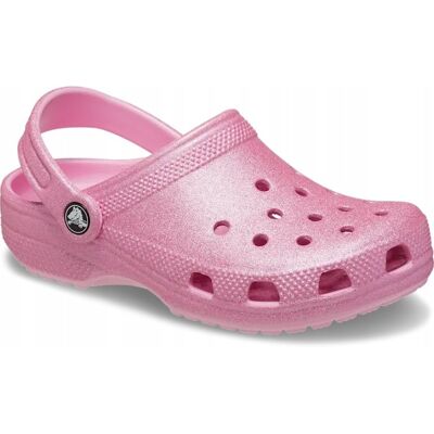 Dziecięce Buty Chodaki Crocs Classic Glitter Kids 206992 Clog 22-23 Dziecięce Buty Chodaki Crocs Classic Glitter Kids 206992 Clog 22-23