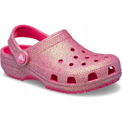 Dziecięce Buty Chodaki Crocs Classic Iridescent Glitter 210986 Clog 33-34 Dziecięce Buty Chodaki Crocs Classic Iridescent Glitter 210986 Clog 33-34