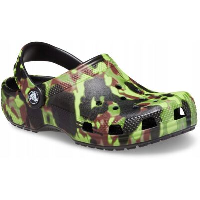 Dziecięce Buty Chodaki Crocs Spray Camo Clog 29-30 Dziecięce Buty Chodaki Crocs Spray Camo Clog 29-30