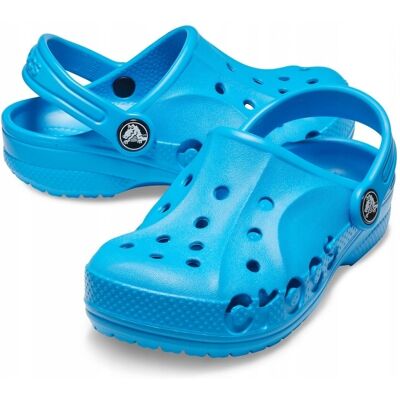 Dziecięce Crocs Klapki Sandały Niebieski 19,5 Dziecięce Crocs Klapki Sandały Niebieski 19,5