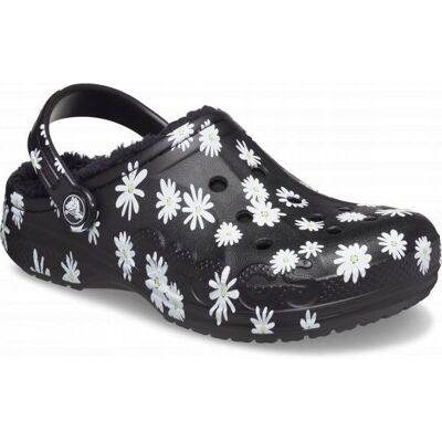 Dziecięce Ocieplane Buty Klapki Chodaki Crocs Baya Lined Printed Clog 33-34 Dziecięce Ocieplane Buty Klapki Chodaki Crocs Baya Lined Printed Clog 33-34