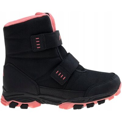 Dziecięce śniegowce buty zimowe Martes Munivak Kids czarno-koralowe rozmiar 35 Dziecięce śniegowce buty zimowe Martes Munivak Kids czarno-koralowe rozmiar 35