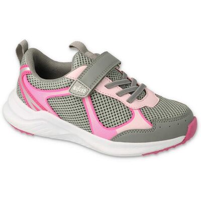 Dziewczęce buty sportowe szare Befado Dziewczęce buty sportowe szare Befado