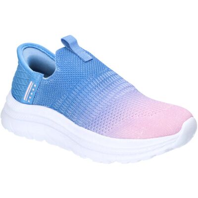 Dziewczęce buty wkładane dwukolowe niebieskie American Club r.35 Dziewczęce buty wkładane dwukolowe niebieskie American Club r.35