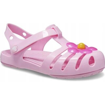 Dziewczęce Lekkie Buty Sandały Crocs Isabell Charm 24-25 Dziewczęce Lekkie Buty Sandały Crocs Isabell Charm 24-25
