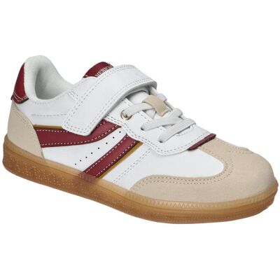 Dziewczęce sneakersy na rzep burgund American Club r.35 Dziewczęce sneakersy na rzep burgund American Club r.35
