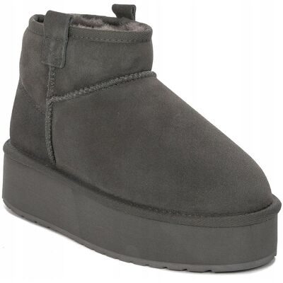 Emu Australia Botki W13073 Charcoal Flatform r.41 Emu Australia Botki W13073 Charcoal Flatform r.41