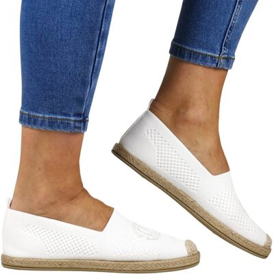 ESPADRYLE CHANELKI SEASTAR 762P TEKSTYLNE BIAŁE, 36, 23,0cm ESPADRYLE CHANELKI SEASTAR 762P TEKSTYLNE BIAŁE, 36, 23,0cm