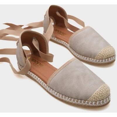 Inny producent ESPADRYLE DAMSKIE BEŻOWE Z PLECIONYM NOSKIEM I WIĄZANIEM 36 5GA* Inny producent ESPADRYLE DAMSKIE BEŻOWE Z PLECIONYM NOSKIEM I WIĄZANIEM 36 5GA*