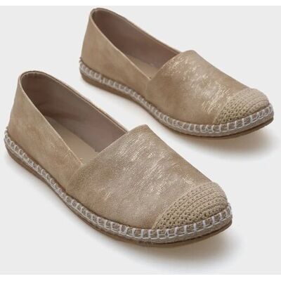 Inny producent ESPADRYLE DAMSKIE BEŻOWE Z TKANINOWYM NOSKIEM 36 5GA* Inny producent ESPADRYLE DAMSKIE BEŻOWE Z TKANINOWYM NOSKIEM 36 5GA*