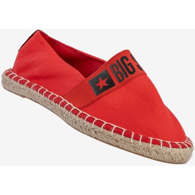 Espadryle Damskie BIG STAR Buty Wsuwane Czerwone HH274476 Czerwony 40 Espadryle Damskie BIG STAR Buty Wsuwane Czerwone HH274476 Czerwony 40