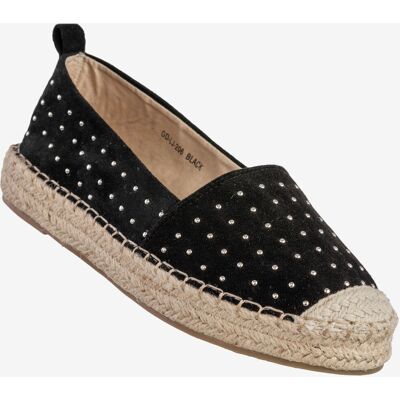 Espadryle Damskie Goodin Buty Lekkie Półbuty Czarne GD-LJ-206 Czarny 37 Espadryle Damskie Goodin Buty Lekkie Półbuty Czarne GD-LJ-206 Czarny 37