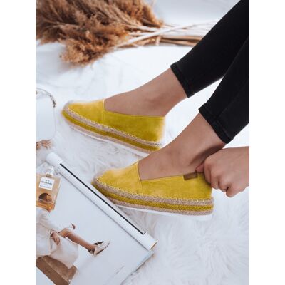 Espadryle damskie LANSI żółte Dstreet ZY0056-38 Espadryle damskie LANSI żółte Dstreet ZY0056-38