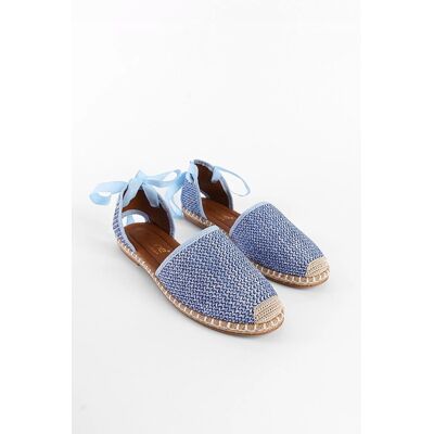 Inny producent ESPADRYLE DAMSKIE NIEBIESKIE Z PLECIONYM NOSKIEM I WIĄZANIEM 37 5GA* Inny producent ESPADRYLE DAMSKIE NIEBIESKIE Z PLECIONYM NOSKIEM I WIĄZANIEM 37 5GA*