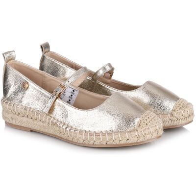 Espadryle damskie z paskiem Xti 145028 Z.C. ORO R.40 Espadryle damskie z paskiem Xti 145028 Z.C. ORO R.40