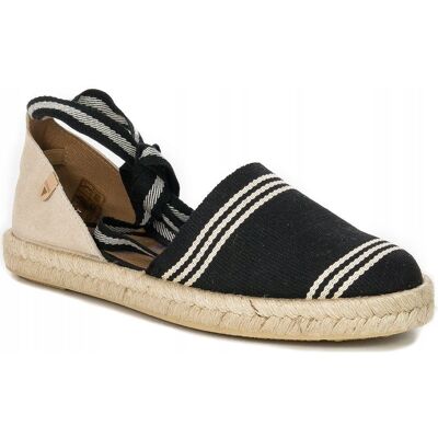 Inny producent Espadryle Verbenas 07 0128 Marinera Crudo+Neg r.38 Inny producent Espadryle Verbenas 07 0128 Marinera Crudo+Neg r.38