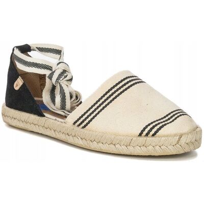 Inny producent Espadryle Verbenas 07 0128 Marinera Negro+Cru r.37 Inny producent Espadryle Verbenas 07 0128 Marinera Negro+Cru r.37